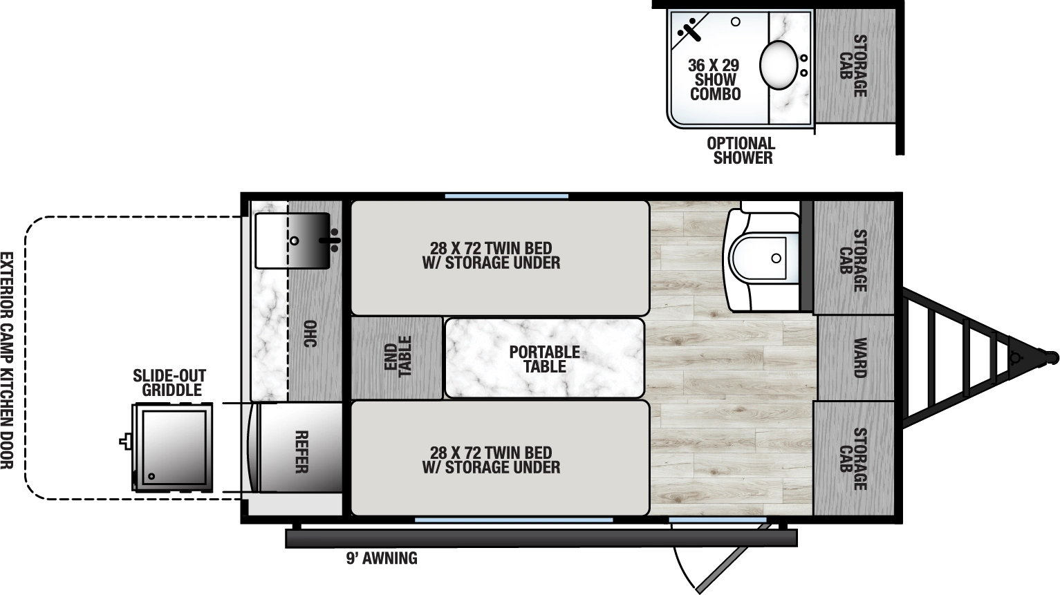 Viking Rok 11000ROK Floorplan